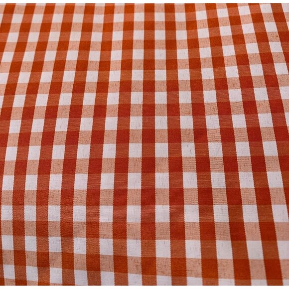 Red & White Gingham Cotton Fabric Fat Quarter 18"x22" Sewing Quilting Craft Proj - Picture 1 of 3